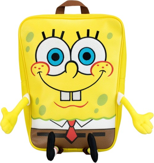 SpongeBob SquarePants Kids Backpack – Yellow (One Size)