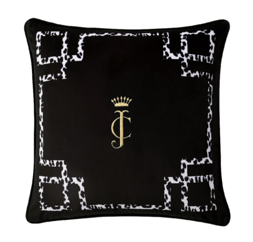 Juicy Couture Velvet Lattice Pillow