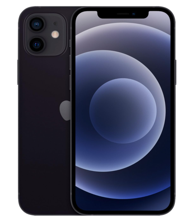 Apple iPhone 12 64GB – Black (Fully Unlocked, Renewed)