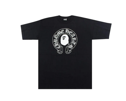 BAPE x Chrome Hearts T-shirt 'Black'