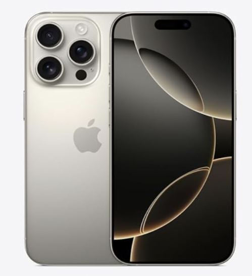 Apple iPhone 16 Pro, 512GB, Natural Titanium