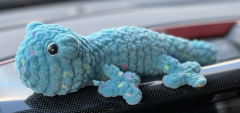 Crochet Gecko Plushie