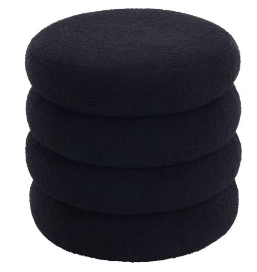 Storage Ottoman Round