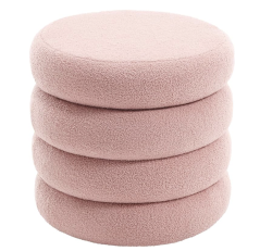 Storage Ottoman Round