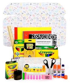 🎒Ultimate Back-to-School Supply Kit (Grades K–5) – 32 Must-Have Pieces! Markers, Folders, Notebooks & More ✏️📚