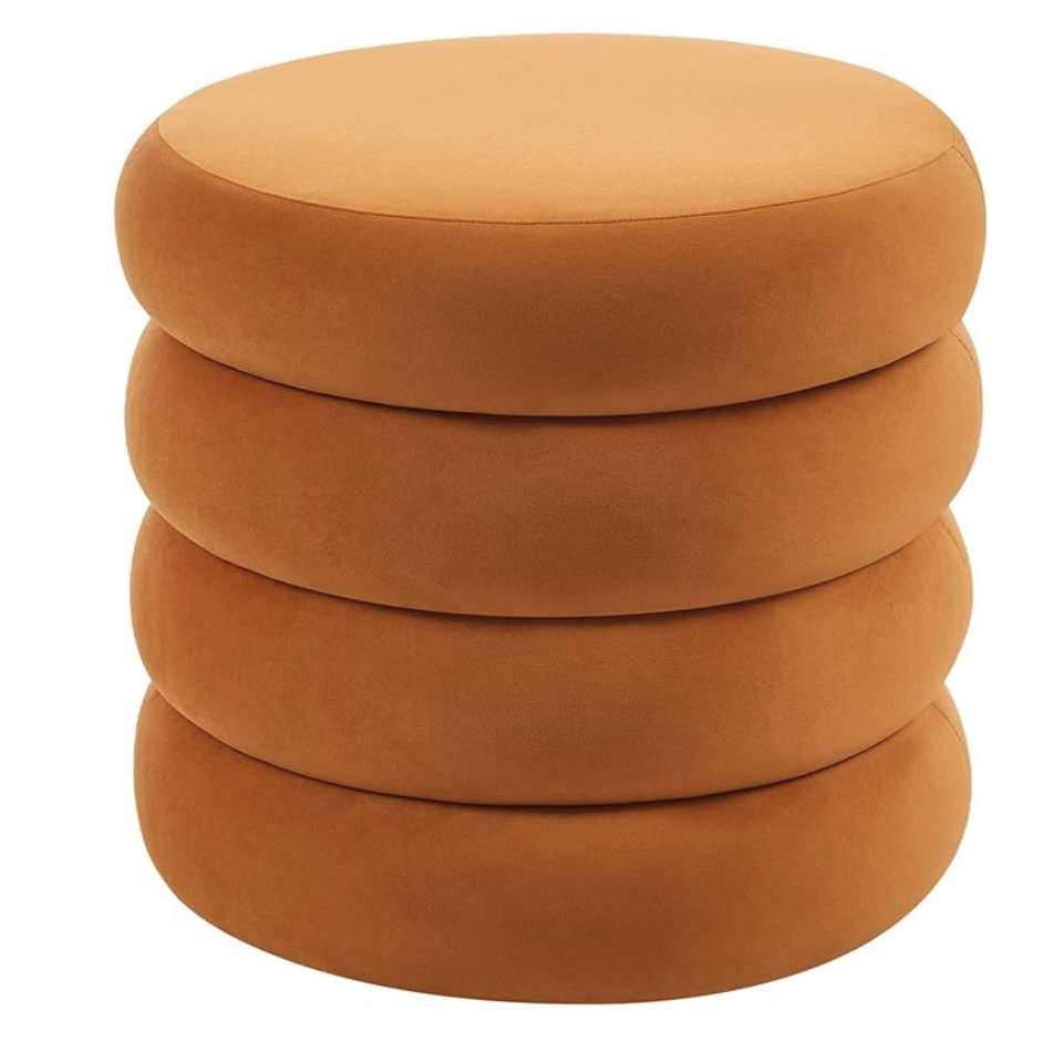 Storage Ottoman Round
