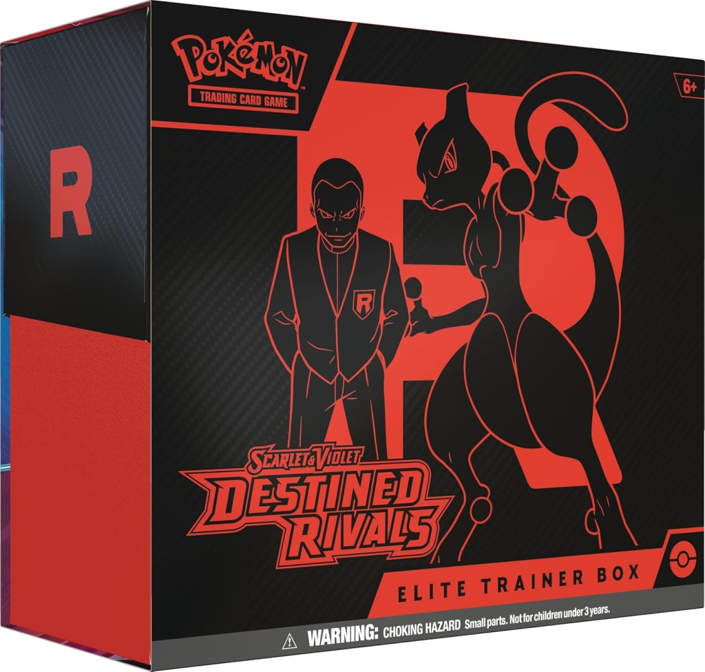 Pokémon TCG Scarlet & Violet Destined Rivals Elite Trainer Box – 9 Booster Packs + Exclusive Accessories & Promo Cards! 🔥