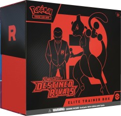 Pokémon TCG Scarlet & Violet Destined Rivals Elite Trainer Box – 9 Booster Packs + Exclusive Accessories & Promo Cards! 🔥