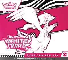 Pokémon TCG Scarlet & Violet White Flare Elite Trainer Box – Ultimate Collectors & Players Set! 🔥