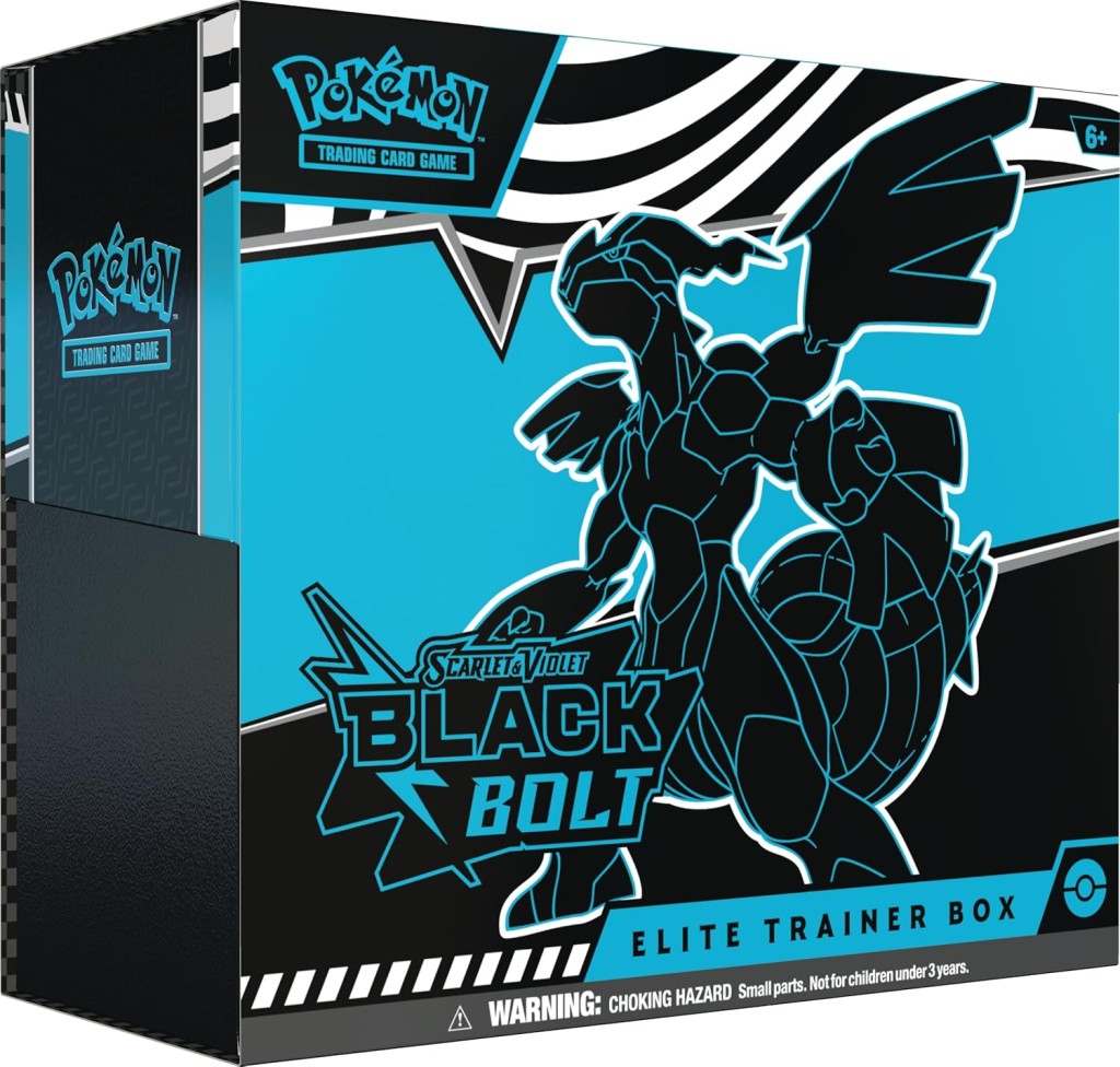 Pokémon TCG Scarlet & Violet Black Bolt Elite Trainer Box – Power Up Your Deck with Exclusive Gear! ⚡️🔥