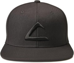 Embroidered Ash-Inspired Ketchum Costume Cap – Black-on-Black 3D Puff Snapback