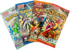 Lot of 4 New Random Japanese Card Packs