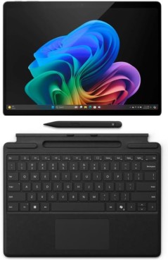 Microsoft Surface Pro 11 Bundle – 13" Copilot+ PC with Black Pro Keyboard & Slim Pen – Snapdragon X Plus, AI Tablet Essential Bundle