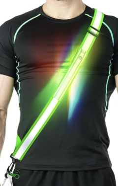 LED Reflective Belt Sash
