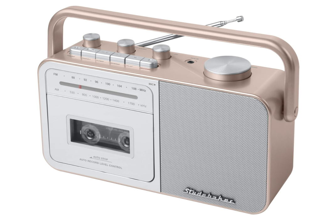 Studebaker SB2130TS Portable Cassette Player/Recorder