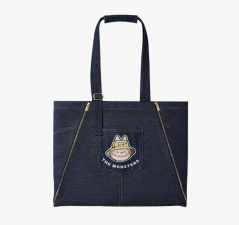 THE MONSTERS FALL IN WILD SERIES-Denim Apron Bag