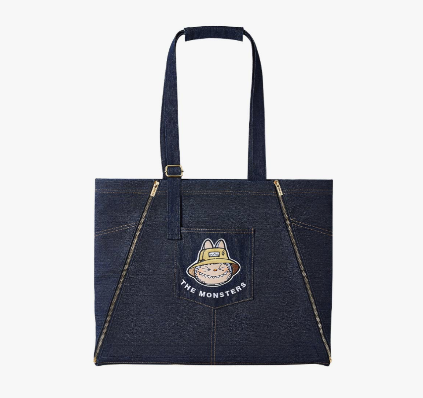 THE MONSTERS FALL IN WILD SERIES-Denim Apron Bag