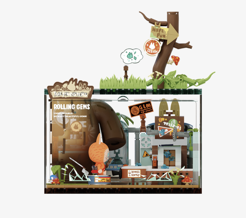 THE MONSTERS Forest Secret Base Series