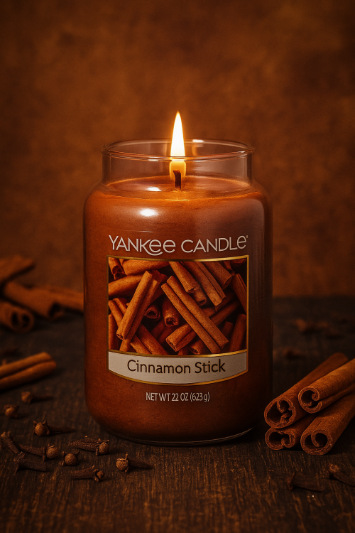 🌿 Yankee Candle – Cinnamon Stick (Large Jar, 22 oz)
