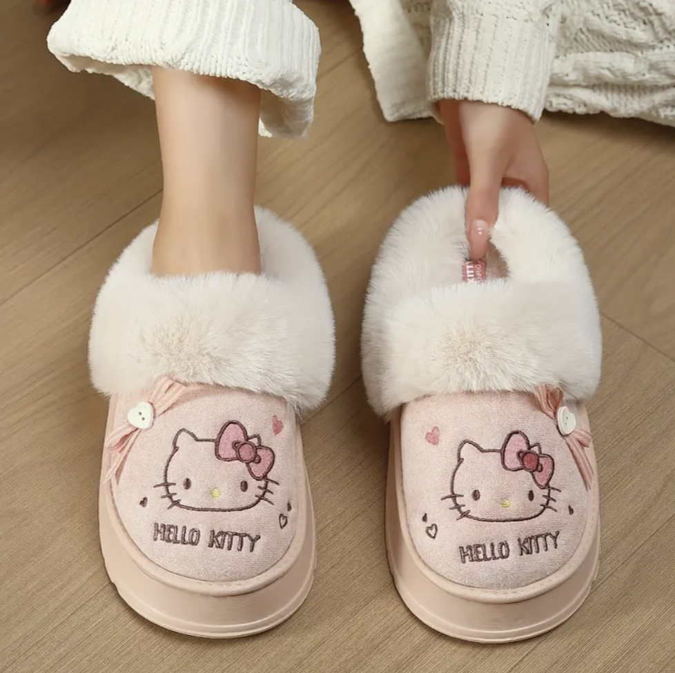 Pink Hello Kitty Women’s Slippers
