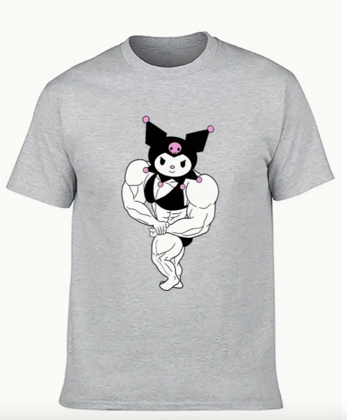 Grey Kuromi Shirt