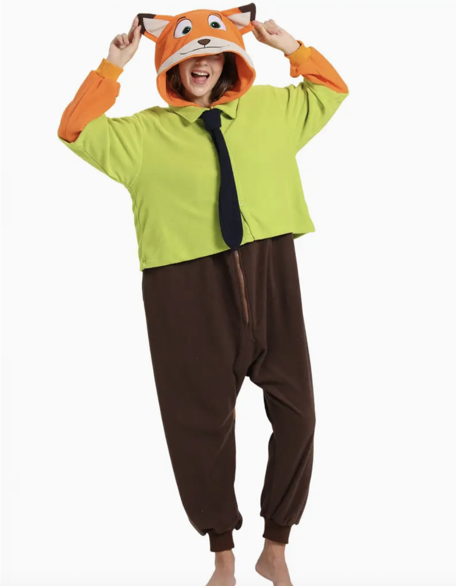 Zootopia Fox Onesie Costume