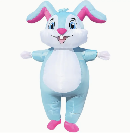 Blue and Pink Bunny Costume