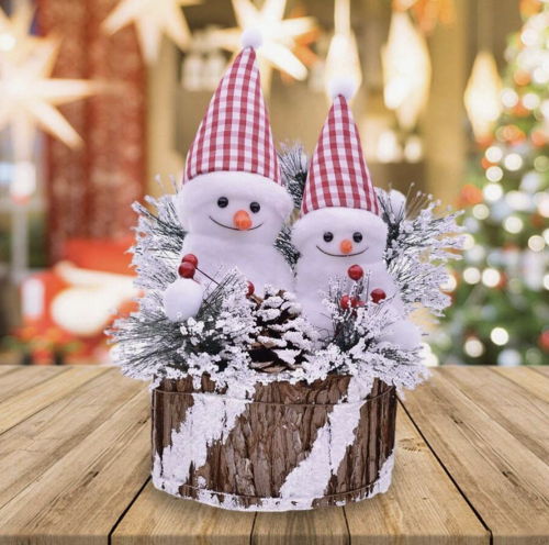 Christmas Foam Snowman Figurine