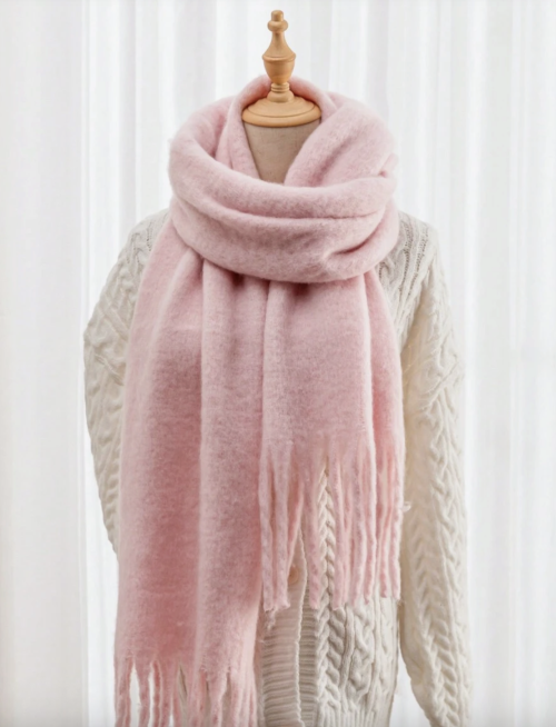 Pink Scarf