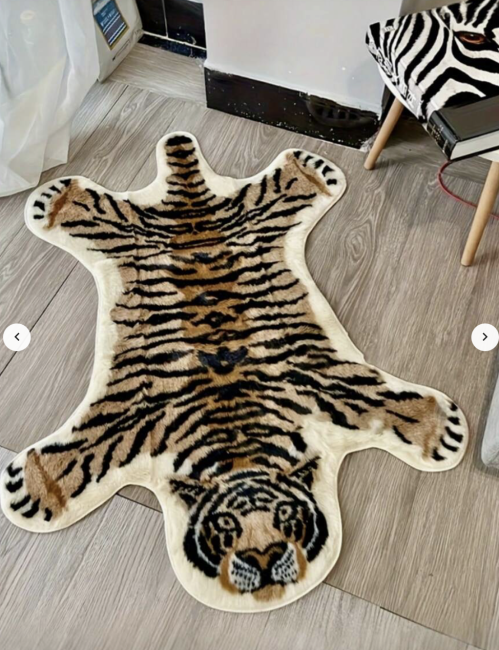 Tiger Shape Area Rug