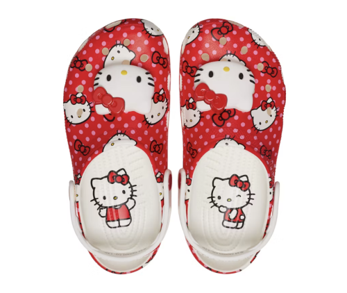 Hello Kitty Red Polka Dots Crocs