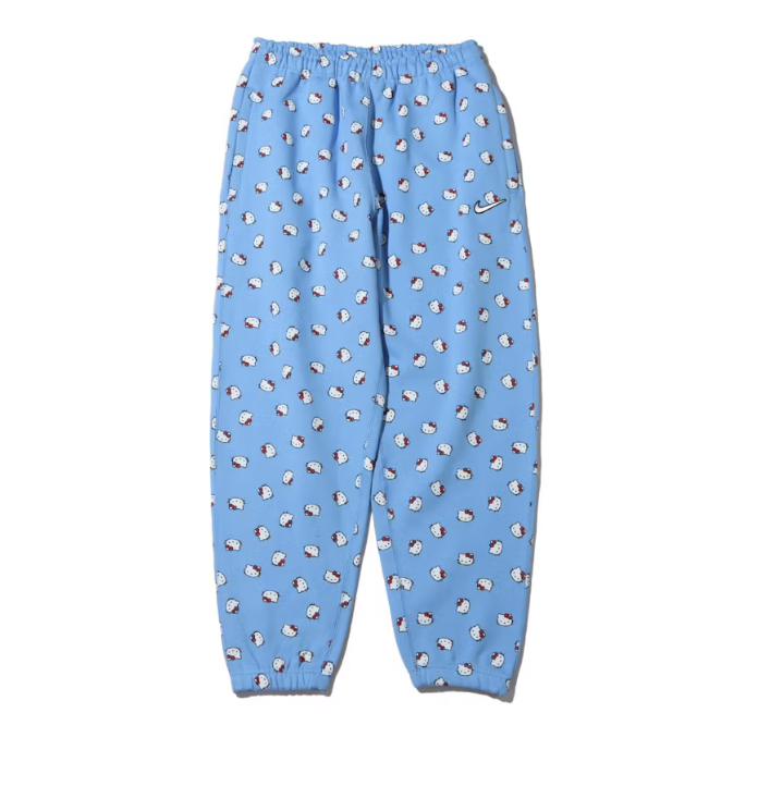 Blue Nike x Hello Kitty Sweatpants