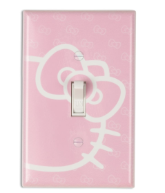 Hello Kitty Light Switch Cover