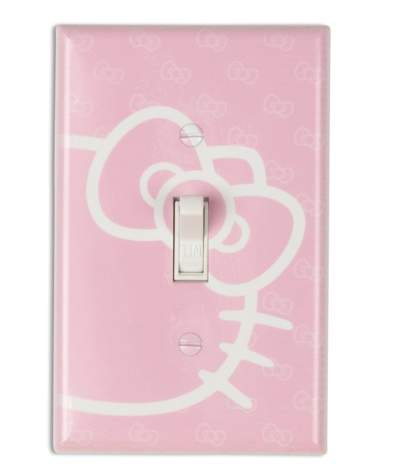 Hello Kitty Light Switch Cover