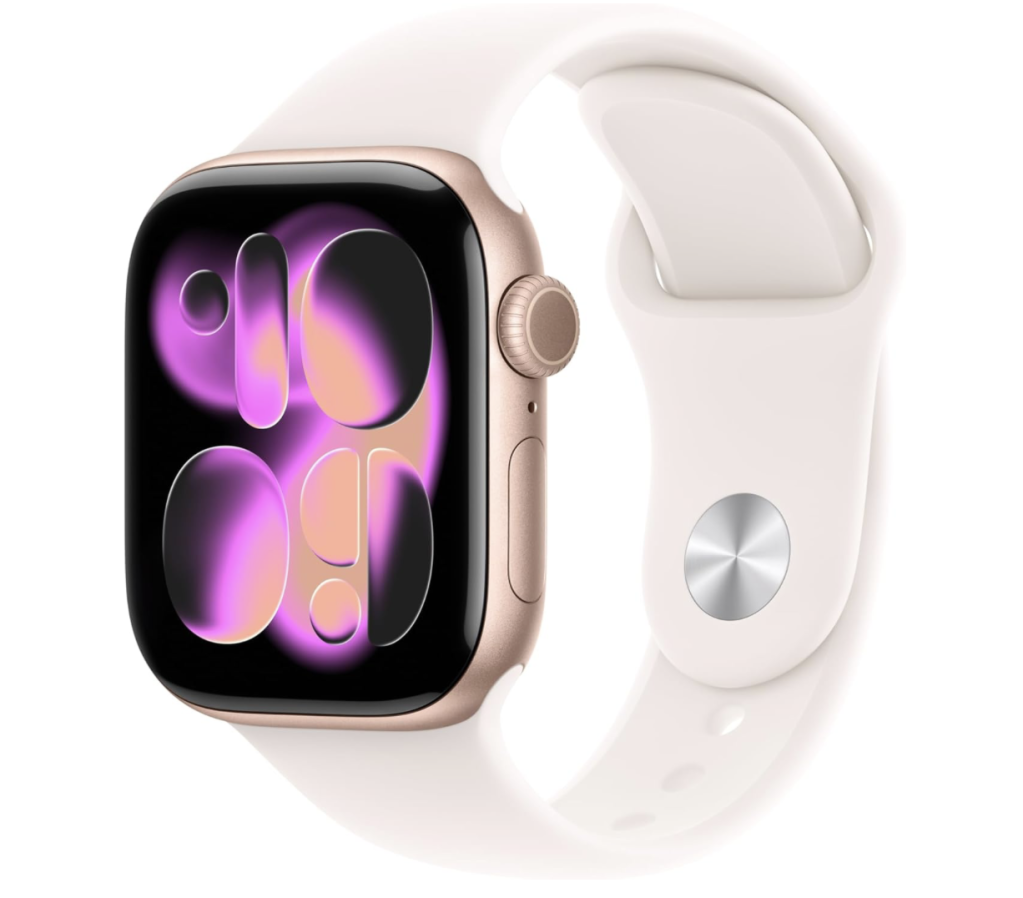Rose Gold Aluminum Apple Watch Series 11