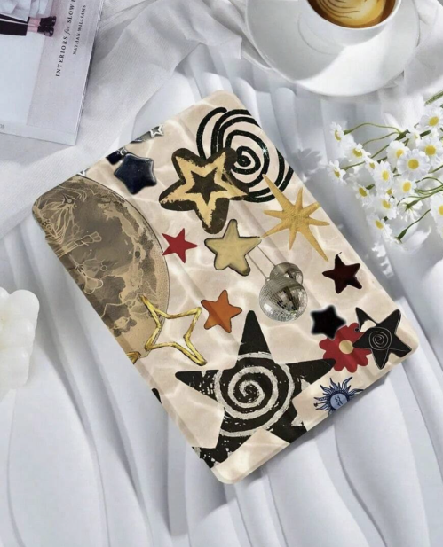 Collage Stars Print iPad Case