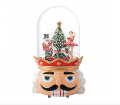 Nutcracker Snow Globe