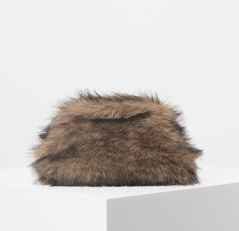 Fluffy Clutch Bag