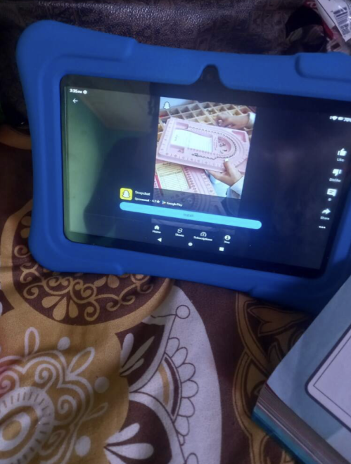 7-inch Blue Tablet