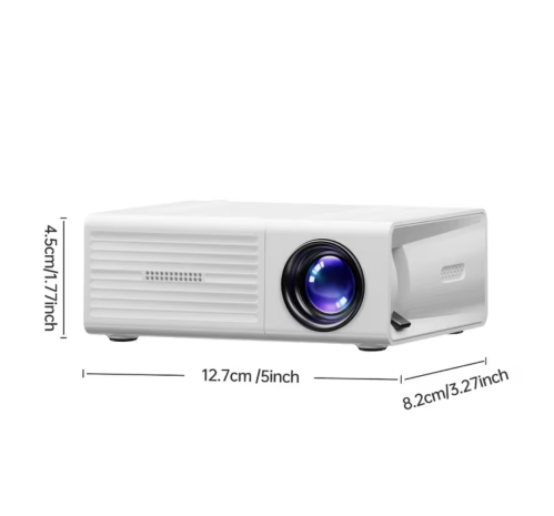 White Portable Projector