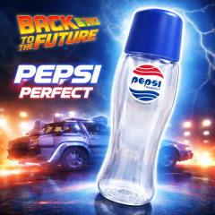 Back to the Future Pepsi Perfect Ramune Bottle – Japan Exclusive (1 Bottle)