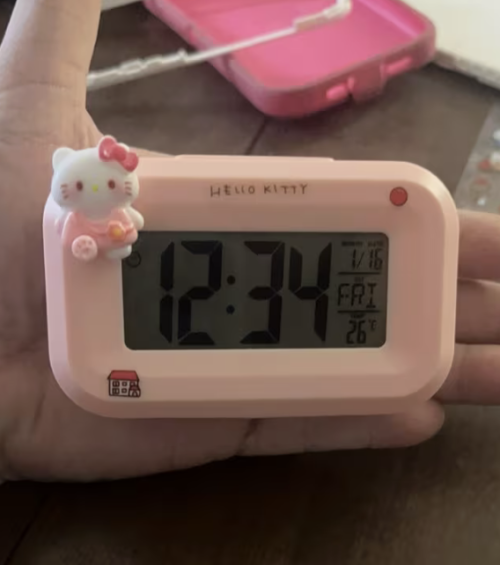 Sanrio Large Screen Clock