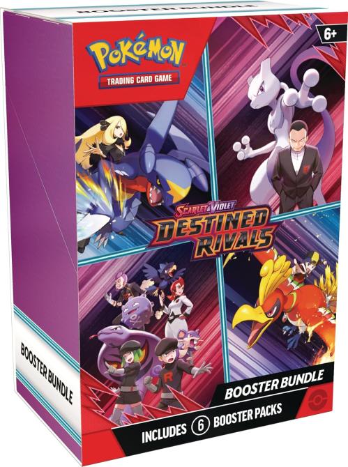 Pokémon TCG: Scarlet & Violet – Destined Rivals Booster Bundle (6 Packs)