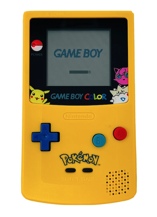 Game Boy Color Pikachu Edition