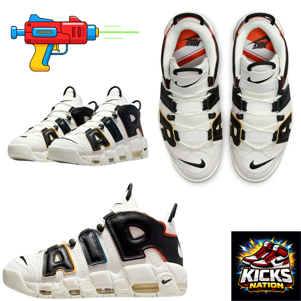 Nike Air More Uptempo “Rayguns” – White | Men’s Basketball Sneakers
