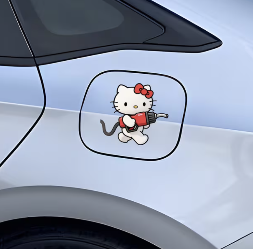 Hello Kitty Car Sticker