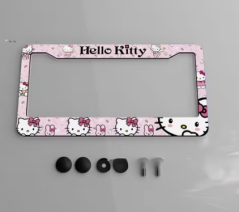 Sanrio Hello Kitty License Plate Frame