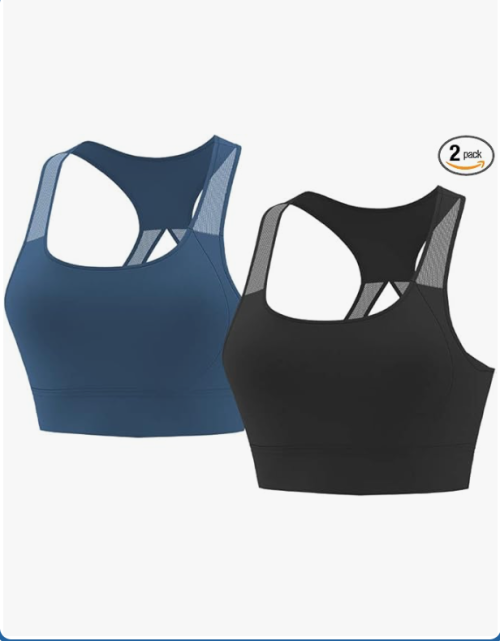 Women's Sports Bra Set - Non-Slip, Well-Supporting, Yoga, Training, Stretchy, Fashionable, Perfect Shape, Comfortable Movement, 2-Piece Upper and Lower Set