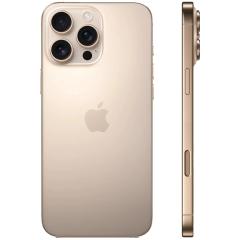 Apple iPhone 16 Pro Max (US Version) – 256GB – Desert Titanium – Unlocked (Renewed)