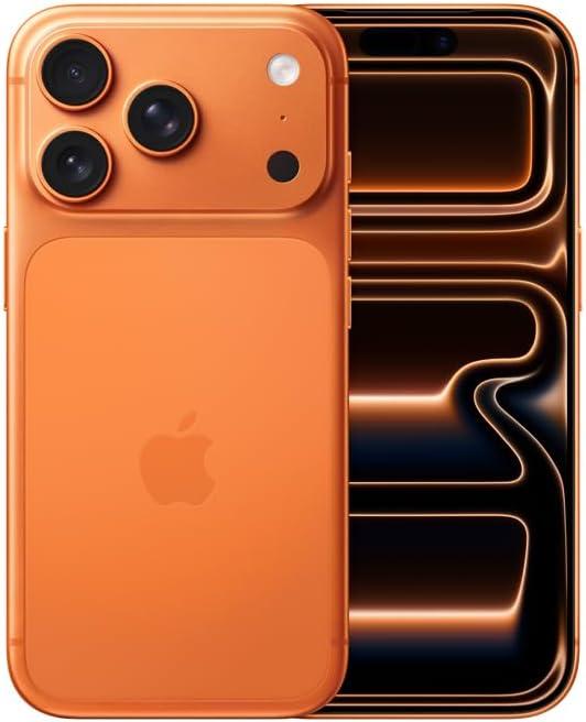 Apple iPhone 17 Pro (US Version) – 1TB eSIM – Cosmic Orange – Unlocked (Renewed)